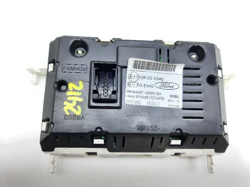 Recambio de pantalla multifuncion para ford fiesta (cb1) trend referencia OEM IAM BA6T18B955BA  