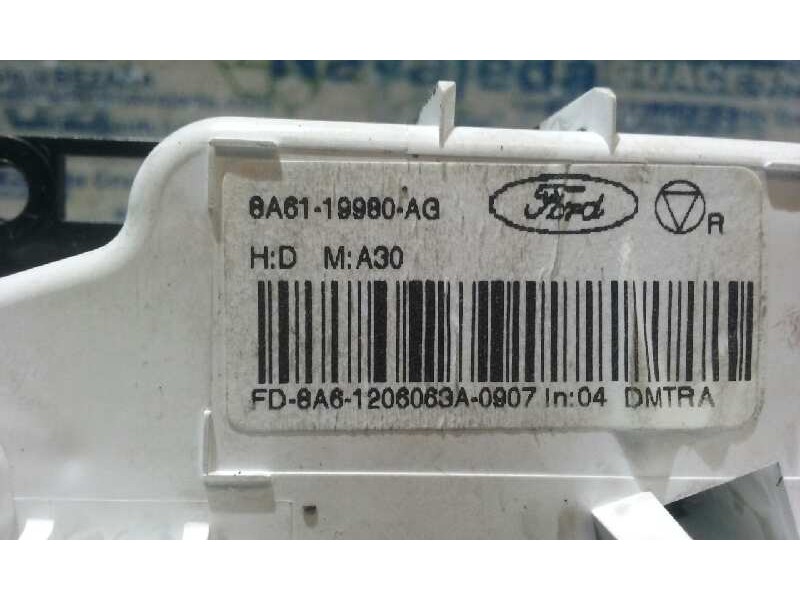 Recambio de mando calefaccion / aire acondicionado para ford fiesta (cb1) trend referencia OEM IAM 8A6119980AG  