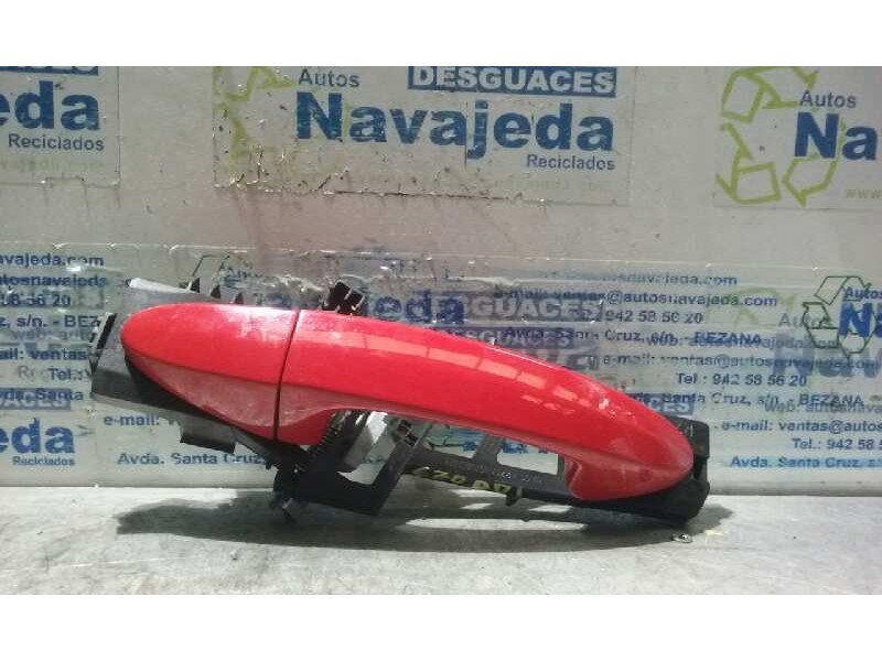 Recambio de maneta exterior delantera derecha para ford fiesta (cb1) trend referencia OEM IAM  ROJO 