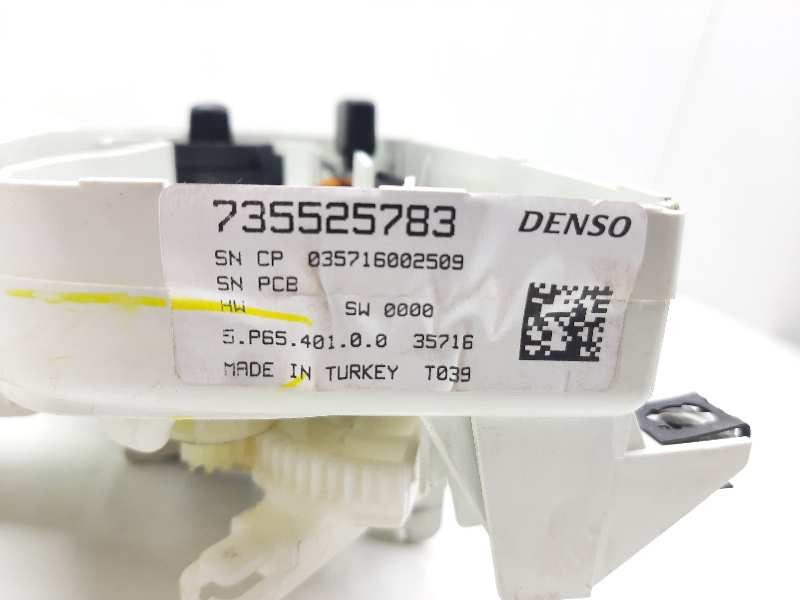 Recambio de mando climatizador para fiat qubo (300) dynamic referencia OEM IAM 735525783  