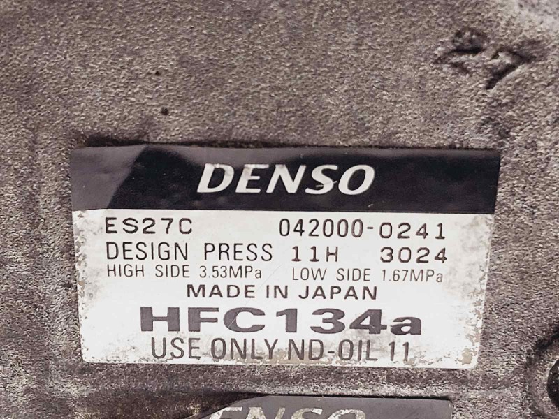 Recambio de compresor aire acondicionado para lexus gs (gs/us/ws19) 450 h referencia OEM IAM 8837030021  