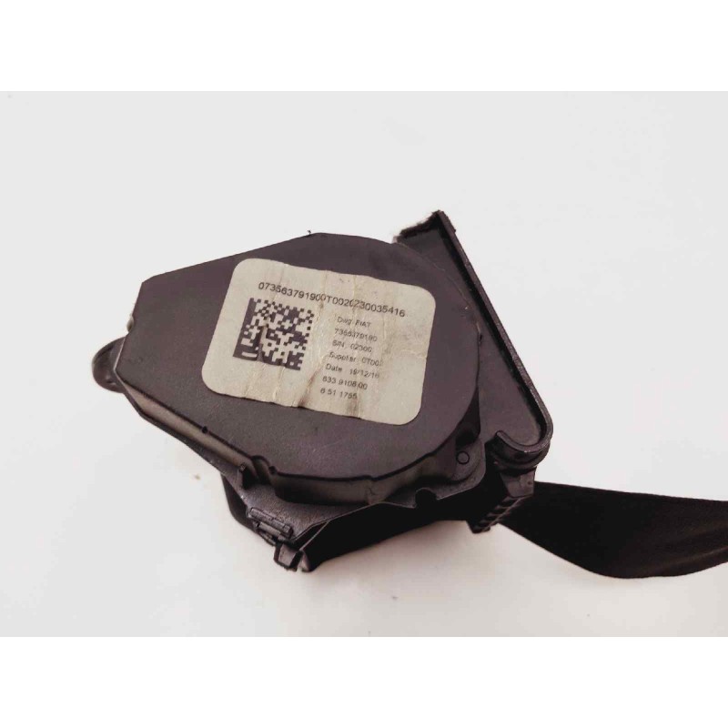 Recambio de cinturon seguridad trasero izquierdo para fiat tipo ii 356 berlina referencia OEM IAM 7356379190  
