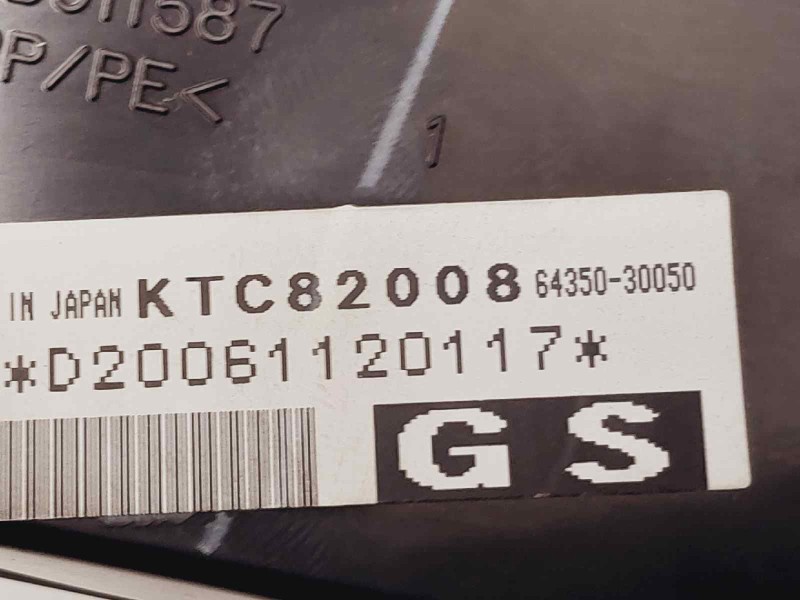 Recambio de no identificado para lexus gs (gs/us/ws19) 450 h referencia OEM IAM 6435030050 KTC82008 