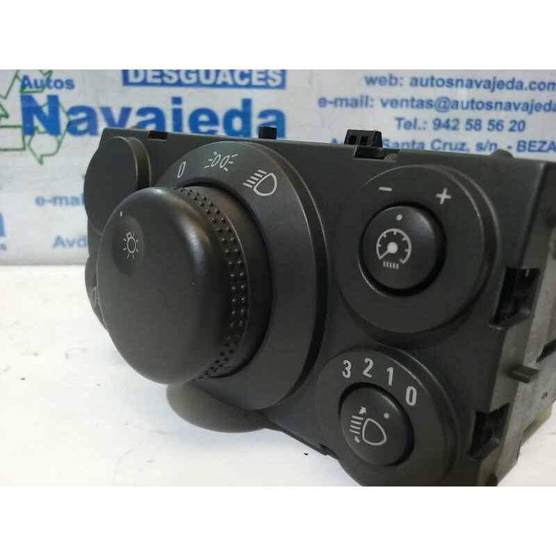 Recambio de mando luces para opel astra h ber. referencia OEM IAM 13100136 13100136 12 PINES