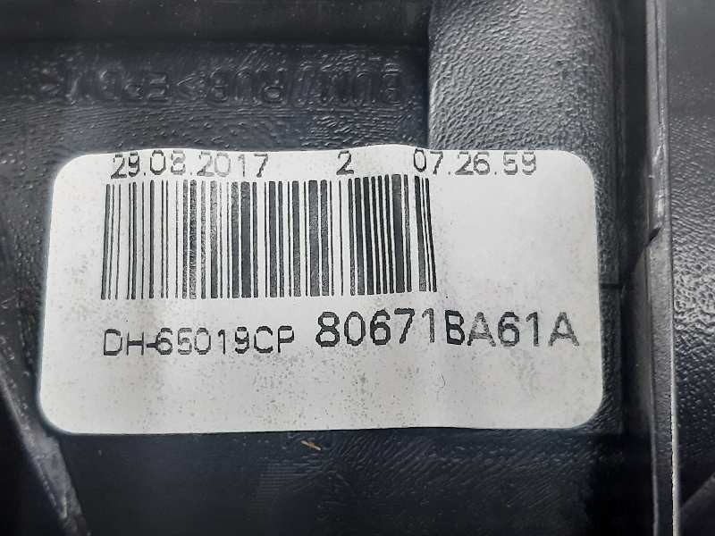 Recambio de maneta interior delantera izquierda para nissan juke (f15) acenta referencia OEM IAM DH65019CP 80671BA61A 
