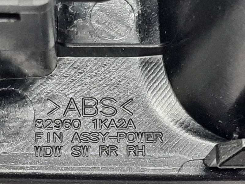 Recambio de mando elevalunas trasero derecho para nissan juke (f15) acenta referencia OEM IAM 829601KA2A  