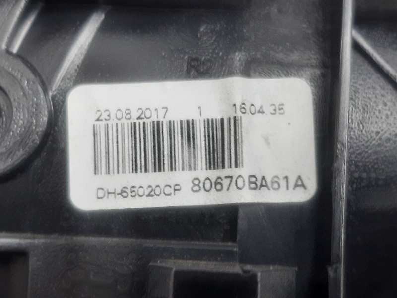 Recambio de maneta interior delantera derecha para nissan juke (f15) acenta referencia OEM IAM 80670BA61A DH65020CP 