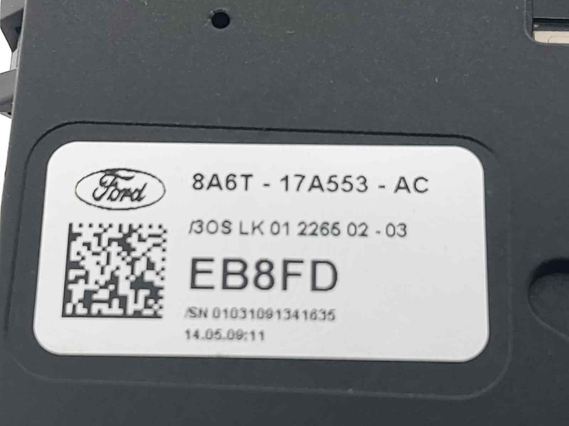 Recambio de mando limpia para ford fiesta (cb1) ambiente referencia OEM IAM 8A6T17A553AC  