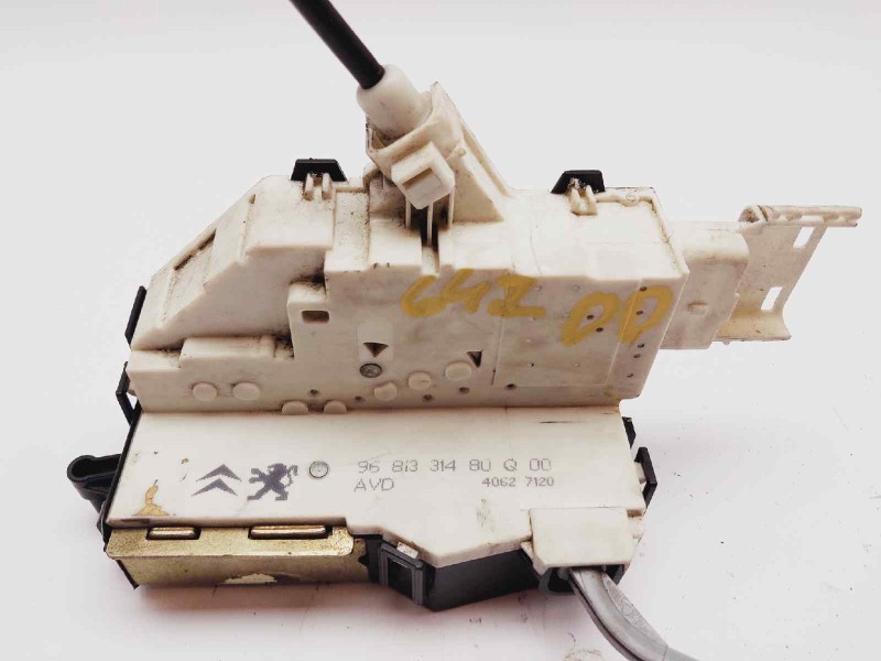 Recambio de cerradura puerta delantera derecha para citroen c4 berlina vtr plus referencia OEM IAM 9681331480 ELECTRICA 6 PINS