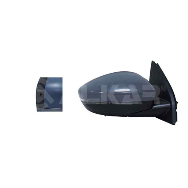 Recambio de retrovisor derecho para peugeot 308 referencia OEM IAM 27547522 1611508580 