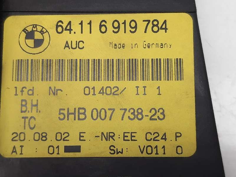 Recambio de mando climatizador para bmw serie 3 berlina (e46) 320d referencia OEM IAM 5HB00773823 64116919784 