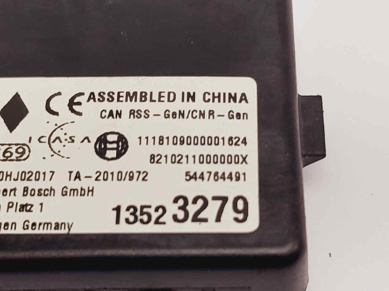 Recambio de modulo electronico para opel corsa e van referencia OEM IAM 13523279  