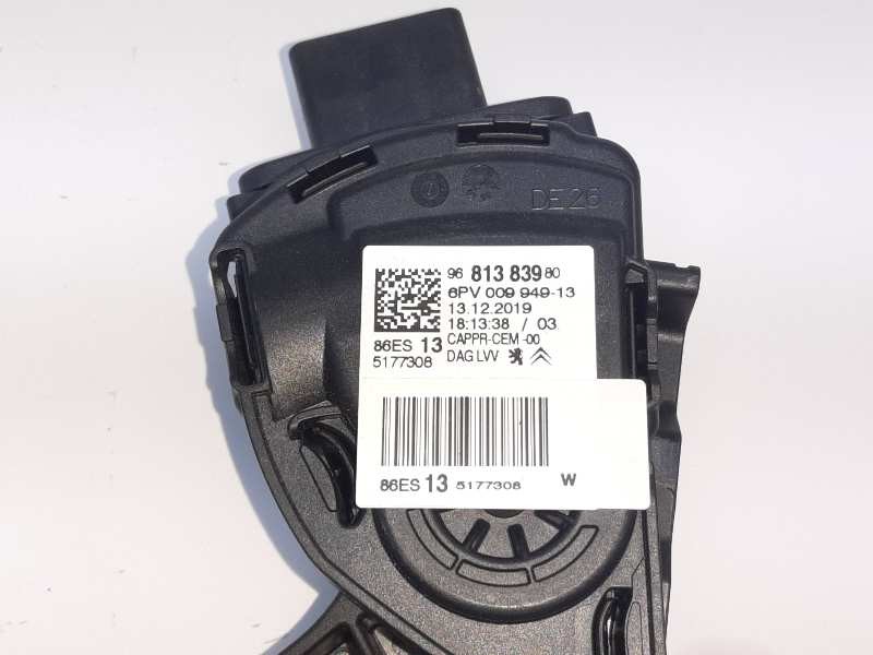 Recambio de potenciometro pedal para citroen c3 picasso exclusive referencia OEM IAM 9681383980  