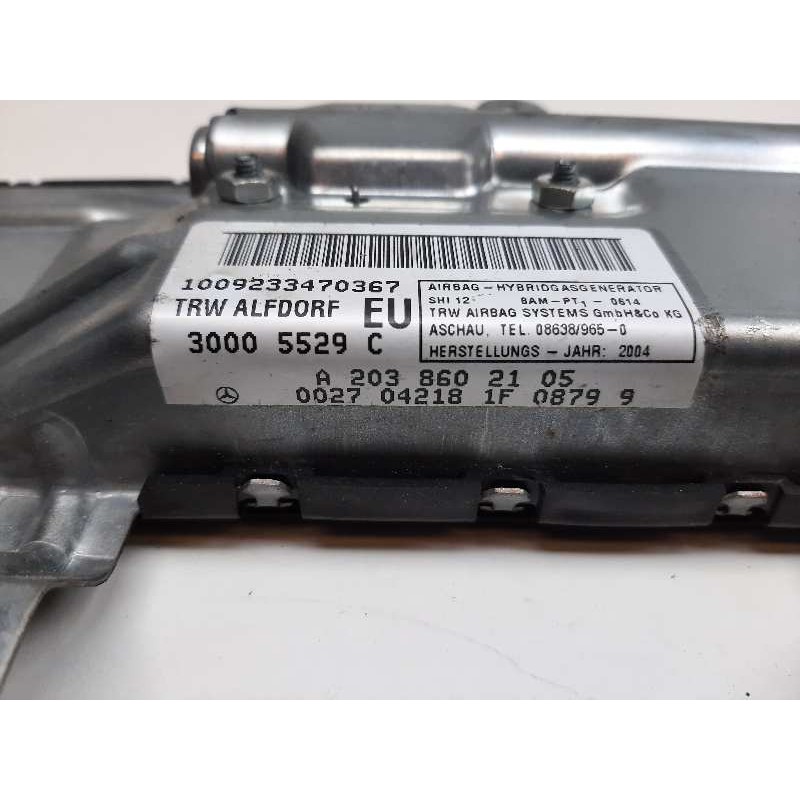 Recambio de airbag lateral delantero izquierdo para mercedes clase c (w203) sportcoupe c 200 cdi (la) sport edition (203.707) re