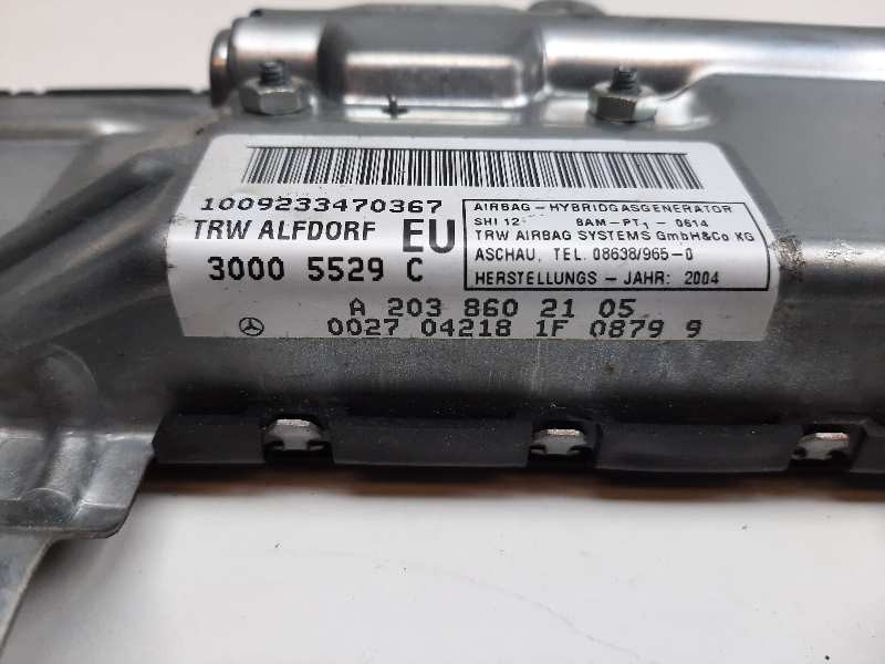 Recambio de airbag lateral delantero izquierdo para mercedes clase c (w203) sportcoupe c 200 cdi (la) sport edition (203.707) re