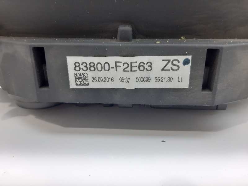 Recambio de cuadro instrumentos para toyota auris hybrid business referencia OEM IAM 83800F2E63ZS  