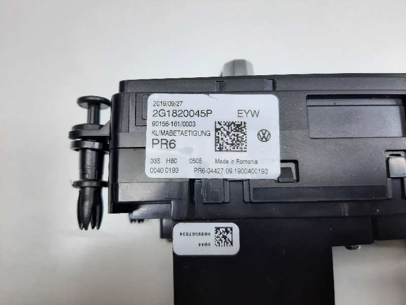 Recambio de mando calefaccion / aire acondicionado para volkswagen polo beats referencia OEM IAM 2G1820045P  