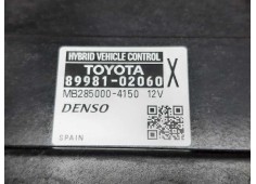 Recambio de modulo electronico para toyota auris hybrid business referencia OEM IAM 8998102060 MB2850004150  2