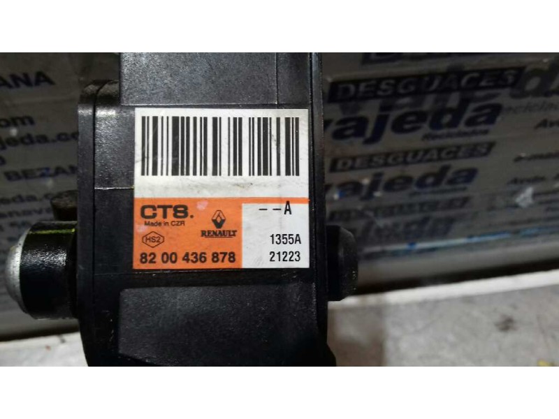 Recambio de potenciometro pedal para renault kangoo profesional referencia OEM IAM 8200436878 6 PINS 
