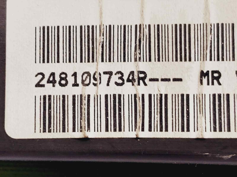 Recambio de cuadro instrumentos para dacia dokker essential referencia OEM IAM 248109734R  