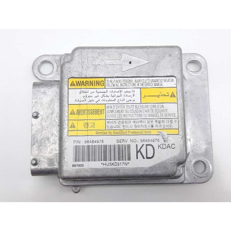 Recambio de centralita airbag para chevrolet matiz referencia OEM IAM 96484976  