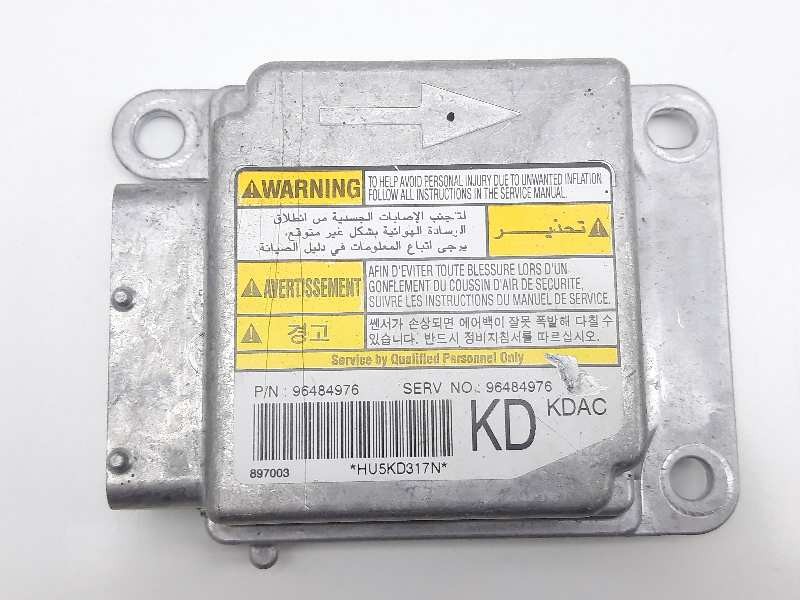 Recambio de centralita airbag para chevrolet matiz referencia OEM IAM 96484976  