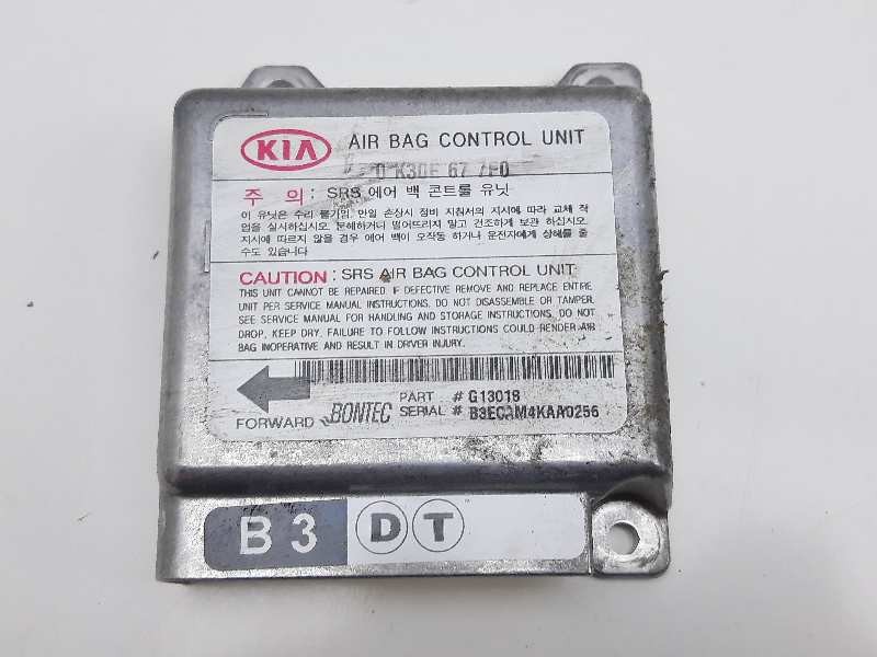 Recambio de centralita airbag para kia rio 1.3 cat referencia OEM IAM 0K30E677F0  