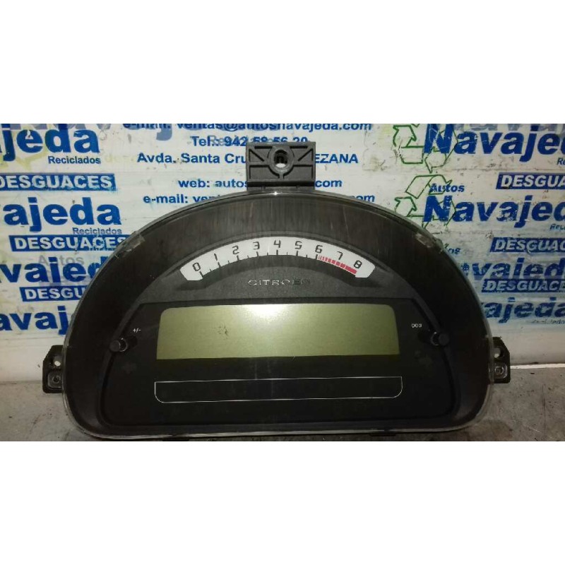 Recambio de cuadro instrumentos para citroen c2 1.1 referencia OEM IAM P9660225780  