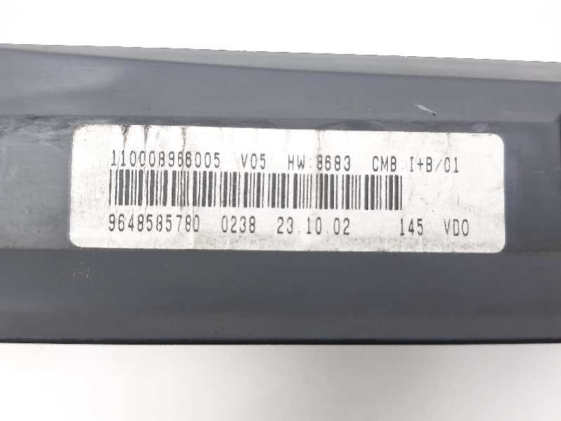 Recambio de cuadro instrumentos para citroen xsara picasso 2.0 hdi x referencia OEM IAM 964858780  