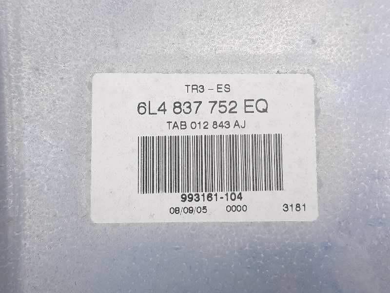 Recambio de elevalunas delantero derecho para seat ibiza (6l1) fresh referencia OEM IAM 6L4837752EQ  