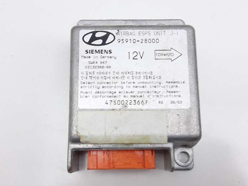 Recambio de centralita airbag para hyundai lantra berlina (rd) 1.9 diesel cat referencia OEM IAM 9591028000 47S0022366F 