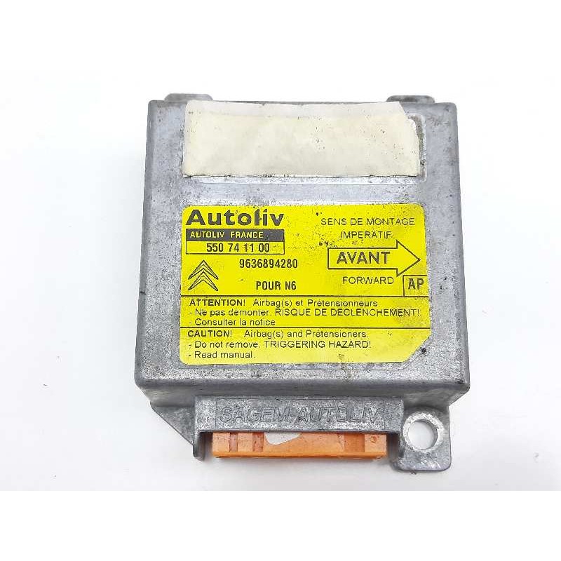 Recambio de centralita airbag para citroen xsara coupe referencia OEM IAM 9636894280  