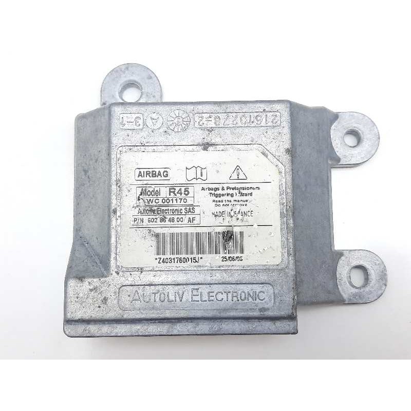 Recambio de centralita airbag para mg rover serie 45 (rt) 2.0 td referencia OEM IAM 602864800AF  