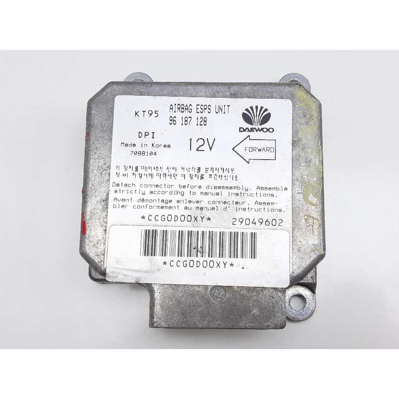 Recambio de centralita airbag para daewoo nexia acro referencia OEM IAM 96187128  