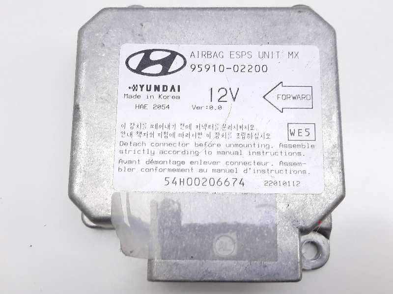 Recambio de centralita airbag para hyundai atos prime (mx) gls referencia OEM IAM 9591002200  