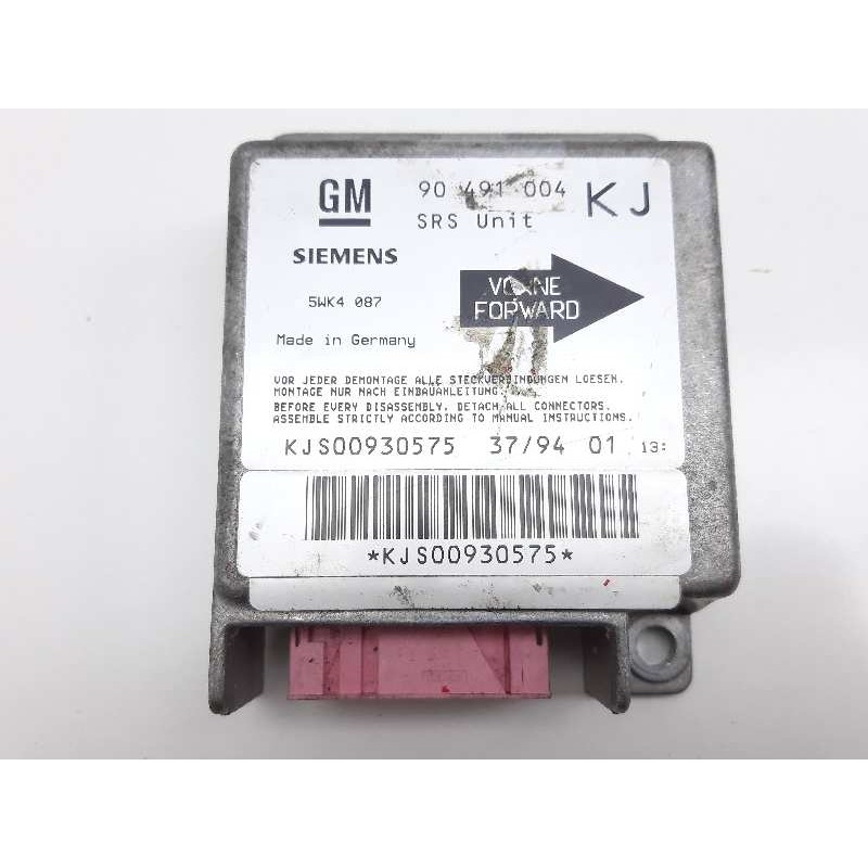 Recambio de centralita airbag para opel omega b referencia OEM IAM 90491004  