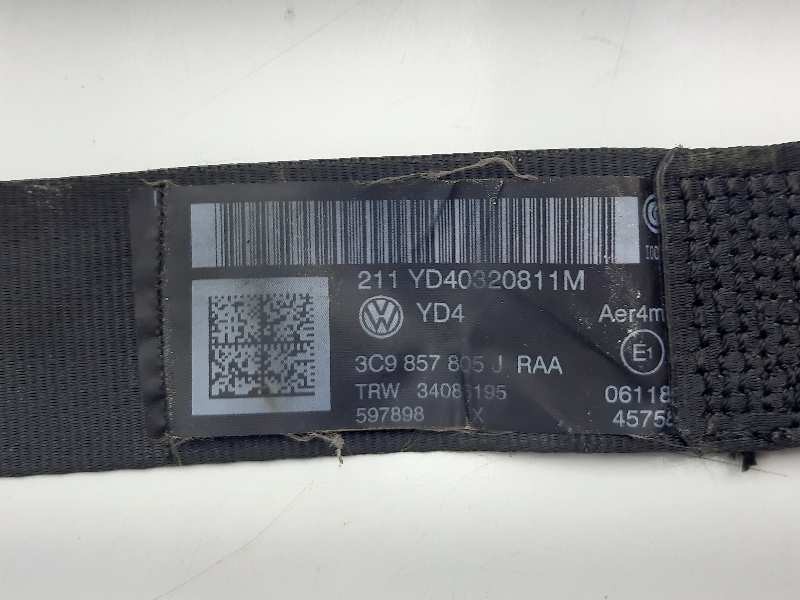 Recambio de cinturon seguridad trasero izquierdo para volkswagen passat variant (365) advance bluemotion referencia OEM IAM 3C98