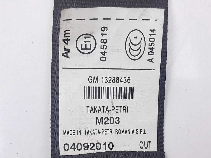 Recambio de cinturon seguridad trasero derecho para opel insignia sports tourer edition referencia OEM IAM 13288436  