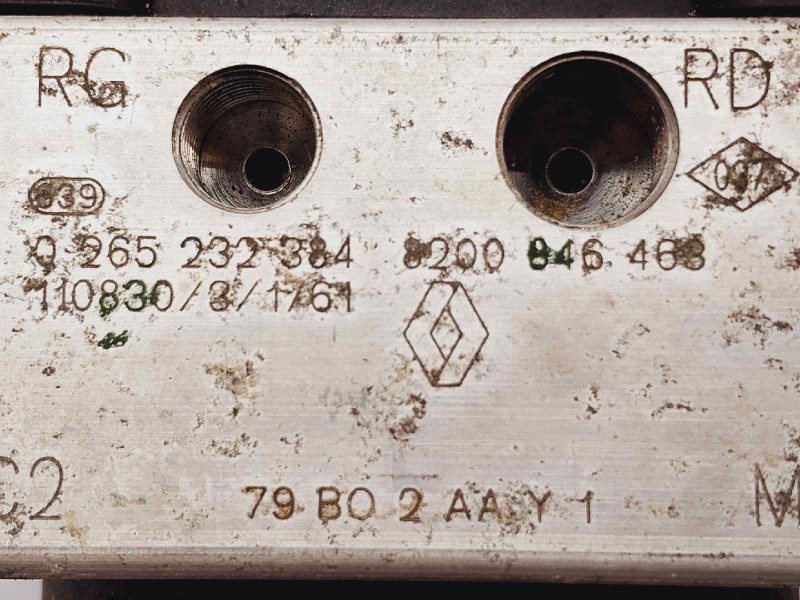 Recambio de abs para dacia duster ambiance 4x2 referencia OEM IAM 0265232384 8200846463 0265800903