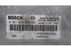 Recambio de centralita motor uce para renault scenic (ja..) 1.9 dci diesel cat referencia OEM IAM 0281010819 BOSCH 8200039569 2