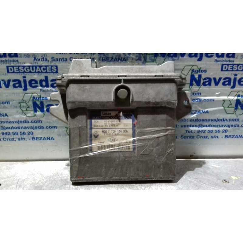 Recambio de centralita motor uce para renault clio ii fase i (b/cbo) 1.9 diesel referencia OEM IAM 7700104956 LUCAS 7700111206