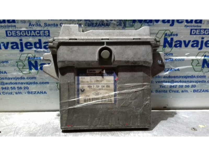 Recambio de centralita motor uce para renault clio ii fase i (b/cbo) 1.9 diesel referencia OEM IAM 7700104956 LUCAS 7700111206