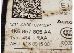 Recambio de cinturon seguridad trasero izquierdo para volkswagen golf vi (5k1) gti referencia OEM IAM 1K6857805AA   2