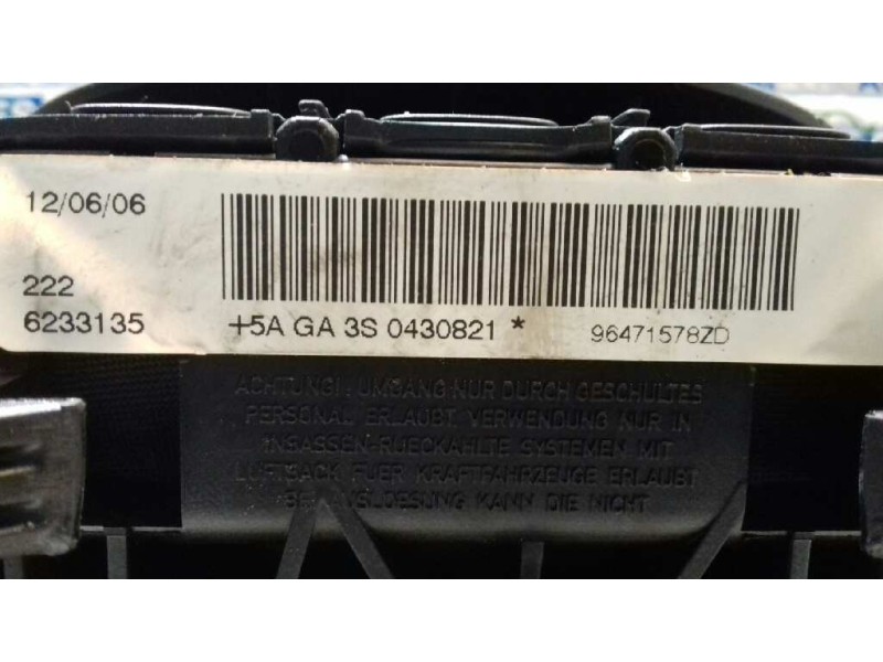 Recambio de airbag delantero izquierdo para citroen c4 berlina vtr plus referencia OEM IAM   