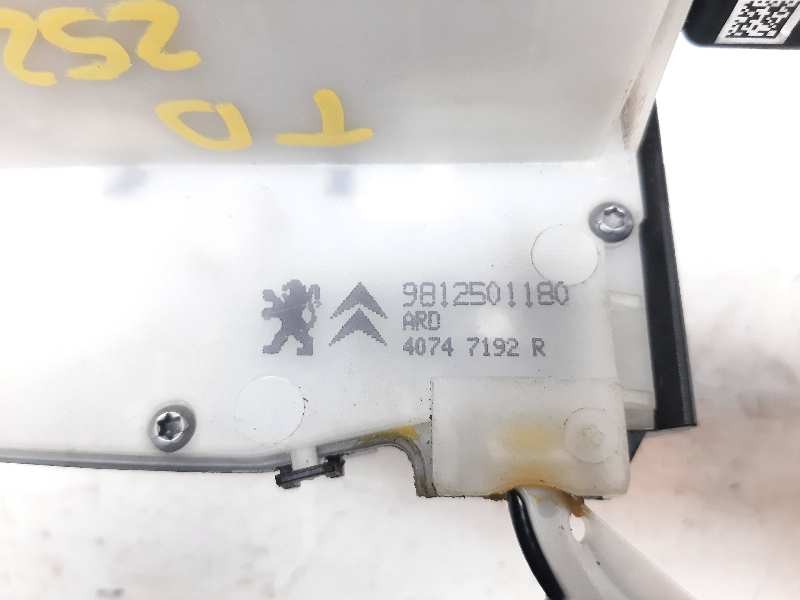 Recambio de cerradura puerta trasera derecha para peugeot 208 (p2) active referencia OEM IAM 9812501180  