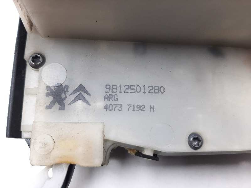 Recambio de cerradura puerta trasera izquierda para peugeot 208 (p2) active referencia OEM IAM 9812501280  
