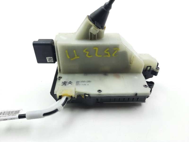 Recambio de cerradura puerta trasera izquierda para peugeot 208 (p2) active referencia OEM IAM 9812501280  