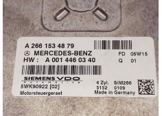 Recambio de centralita motor uce para mercedes clase a (w169) a 150 (169.031) referencia OEM IAM A2661534879 A0014460340 5WK9092 2