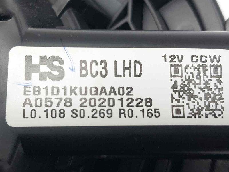 Recambio de motor calefaccion para hyundai i20 coupe nline (hibrido) referencia OEM IAM BC3LHD EB1D1KUGAA02 97113F9000