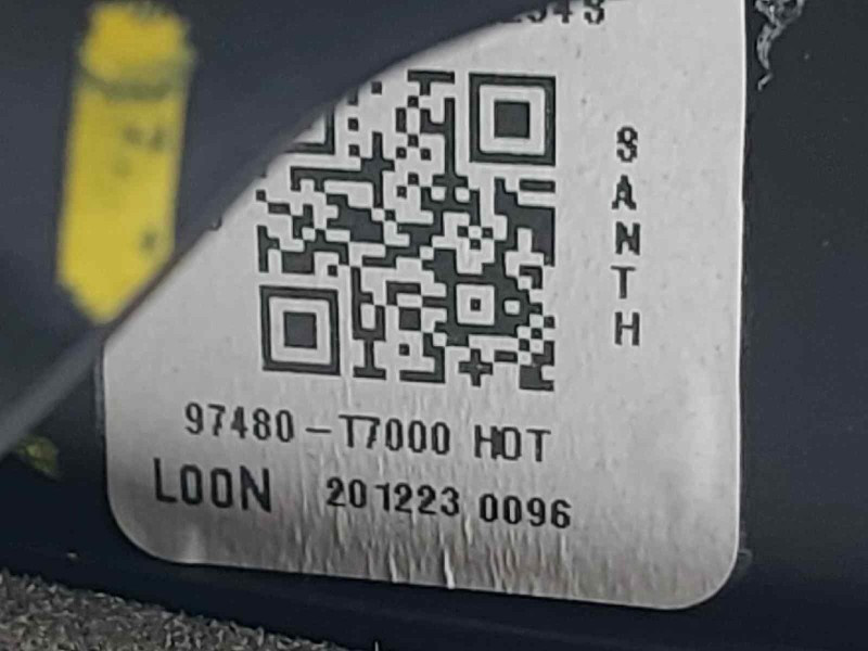 Recambio de rejilla aireadora para hyundai i20 coupe nline (hibrido) referencia OEM IAM 97480T7000 84790Q0000 97490T7000HOT